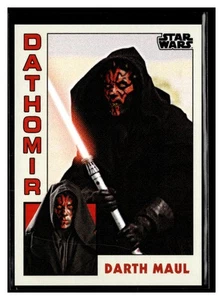 2023 Topps Throwback Thursday Star Wars #13 Darth Maul - Picture 1 of 2