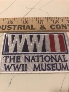 Zweiter Weltkrieg The National WWII Museum Patch bestickt 2” x 1 3/8” - Bild 1 von 1