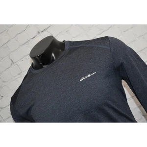 Camisa Eddie Bauer Seca Libre Para Hombre Talla Mediana Rendimiento Camping Senderismo Azul - Imagen 1 de 6