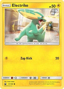 Electrike 51/168 SM - Celestial Storm Pokemon Card NM - Picture 1 of 1