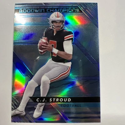 2022 Upper Deck Goodwin Champions Ocean C.J. Stroud gp-cj 17 /75 - Image 1 of 3