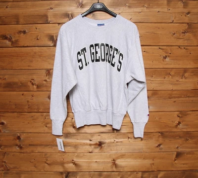 Sweat-Shirt Champion Reverse Tissage Taille S UTILISÉ (Sa2433) Gris Homme / - Photo 1/3