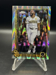 🔥2025 Topps Chrome Raywave Refractor #159 Fernando Tatis Jr. - Picture 1 of 2
