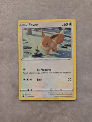 Eevee SWSH190 SWSH: Sword & Shield Promo Cards Holo - Image 1 of 2