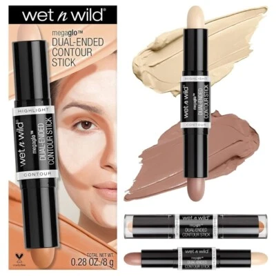 Wet n Wild MegaGlo Dual-Ended Contour Stick, 2-in-1 Contour Stick (Universal) - Image 1 of 4