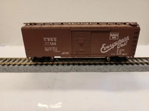 ATHEARN HO SCALE 40' BURLINTON ROUTE CB&Q 35789 BROWN - Picture 1 of 15