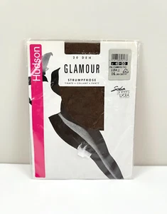 Hudson Glamour Strumpfhose (deutsch) Strumpfhose 20 DEN Palisander breiter Rand 48-50 - Bild 1 von 3
