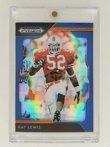 Ray Lewis Silver Prizm Parallel 2019 Panini NFL Draft Picks #77 Miami Hurricanes - Bild 1 von 2