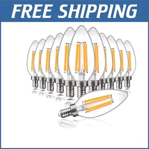 Energy Efficient Dimmable E12 LED Bulb 12 Pack - 100W Equivalent Brightness - Picture 1 of 9