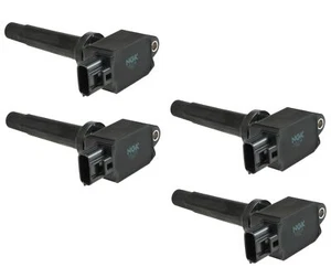 Set of 4 NGK Direct Ignition Coils for Mazda 3 Sport 6 CX-3 CX-5 - Picture 1 of 1