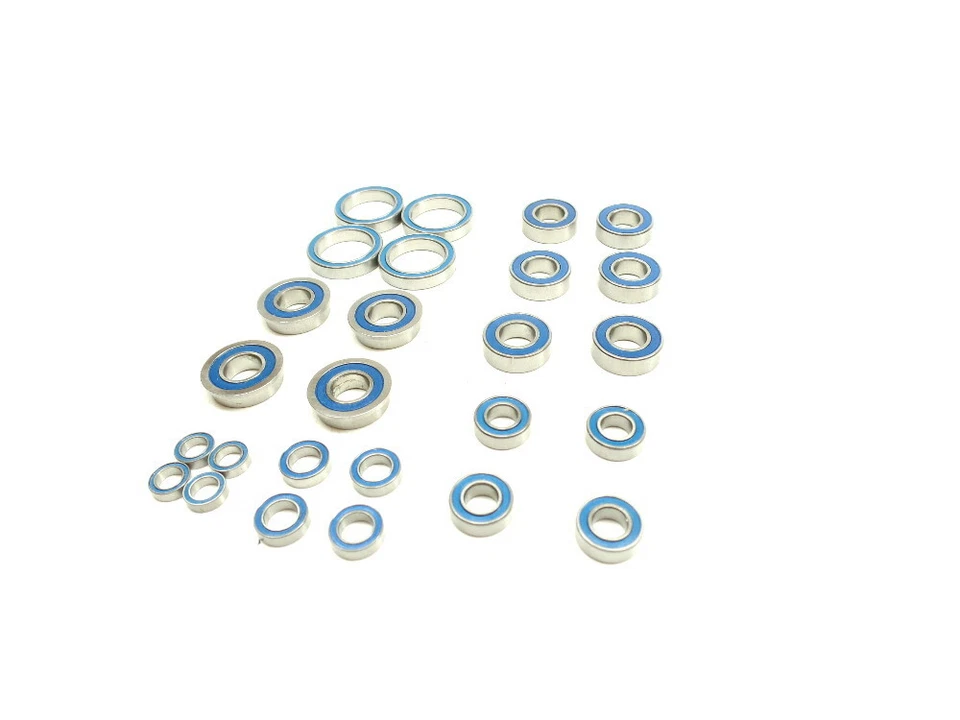 Team Associated 1:8 RC8B3.1 RC8B3.1E Ball Bearing Set Complete Vehicle 26 Pieces - Image 1 of 1