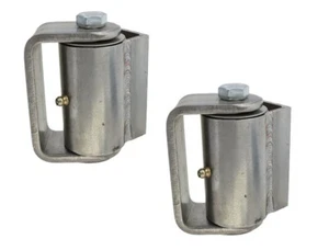 Guardian 2180.100 Specialty Hinge Flat Mount, Both Sides (Stainless Steel) Pair - Picture 1 of 2