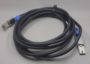 1 pieza HP 407344-004 4m cable SAS 13 pies 4x Mini-SAS externo 2x SFF-8088 - Imagen 1 de 3