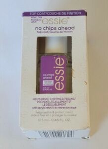 Essie No Chips Ahead Top Coat Nail Polish New In Box