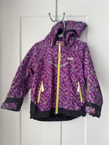Helly Hansen girls lightweight hooded jacket Size 104/4 - Picture 1 of 11