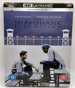 The Shawshank Redemption Steelbook ! (4K UHD+Blu-ray) Sealed OOP SOLD OUT ! 