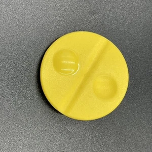 Tupperware Replacement Rock N Serve Yellow Vent Cap 3383A FREE Shipping - Picture 1 of 3