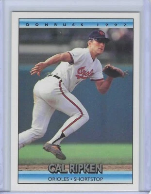 CAL RIPKEN JR  "HOF"  1992  DONRUSS  #35   0RIOLES / FREE SHIP - Image 1 of 2