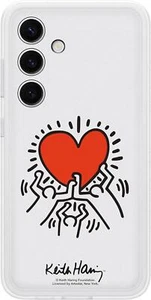 Custodia flipsuit originale/ufficiale Samsung Galaxy S24 - Keith Haring - bianca - nuova - Foto 1 di 6