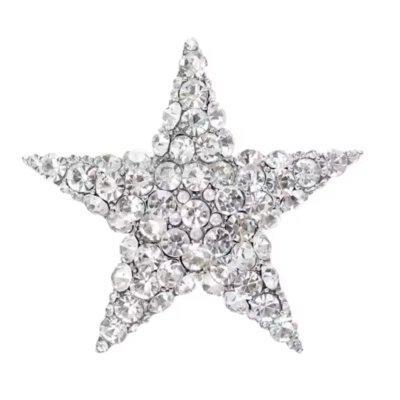 Broche Flor Copo de Nieve Estrella Estrás Vintage Prendedor Joyería Mujer Regalo EE. UU. Foto 1 de 4