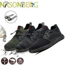 Sicherheitsschuhe S3 Arbeitsschuhe Stahlkappen Leicht Sportliche Atmungsaktiv