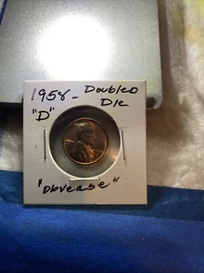 1958 D Lincoln Cent DDO BU RED - Picture 1 of 7