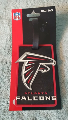 Atlanta Falcons Luggage ID Tag [NEW] Travel Bag Cover