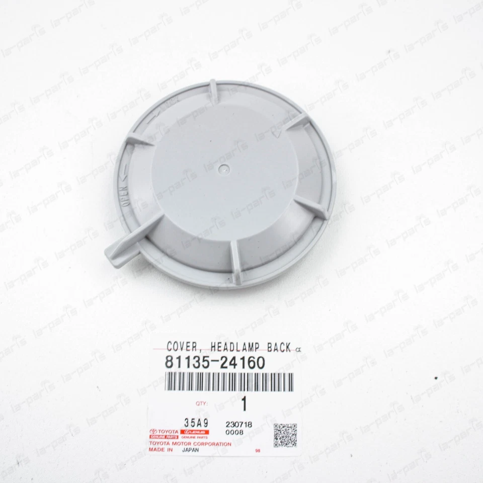 Cubierta trasera faro original Toyota 13-21 4Runner GX460 LX570 RX450h RX350 SC430 Foto 1 de 4