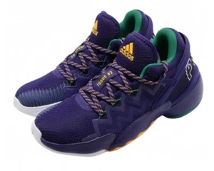 Adidas D.O.N. Issue #2 GCA 'Pick and Roll' - College Purple/Gold/Green - FW9037 - Picture 1 of 9