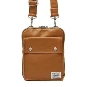 PORTER Freestyle Vertical Shoulder Bag Camel 707-07146 - Picture 1 of 6