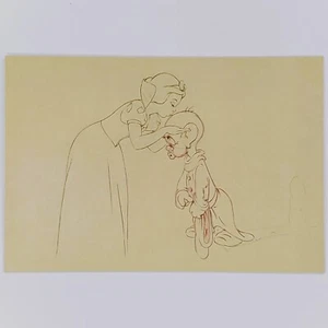 Snow White and the Seven Dwarfs Postcard Dopey Disney Jack Campbell Concept Art - Picture 1 of 2