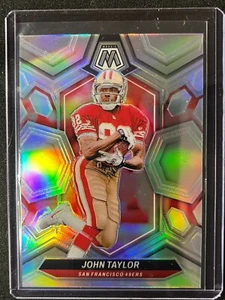 2024 Panini Mosaic John Taylor SILVER PRIZM #235 San Francisco 49ers - Picture 1 of 2