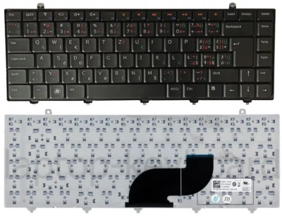 Novo Teclado Europeu Genuíno EUA Dell Studio 14 14Z 1440 1450 1457 /DE88-EU - Imagem 1 de 3