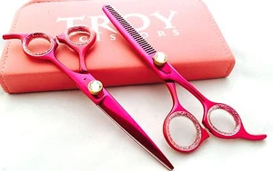Professional Salon Hair Cutting+Thinning Scissors Barber Shears Hairdressing Set - Picture 1 of 4