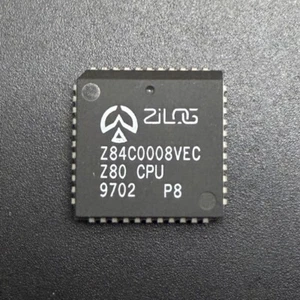 Zilog Z84C0008VEC Z80 CPU 8MHz LCC44 Processor 8Bit CMOS Z80 Microprocessor - Picture 1 of 4