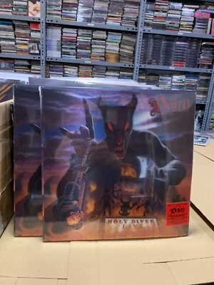 Dio 3LP Holy Diver Live 180G Lenticular 3D Sealed 2021 - Image 1 of 3