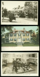 3 POSTALES - LONGFELLOWS WAYSIDE INN, S. SUDBURY, MA - Imagen 1 de 1