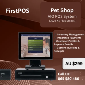 POS System for Pet Shops – Touchscreen Till, Cash Register, Receipt Printer - Picture 1 of 8