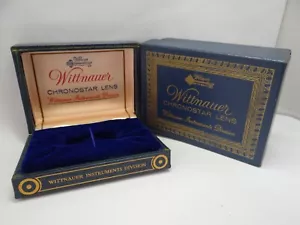 Wittnauer Chronostar Lens Box, Inner and Outer, Vintage 1960's - Picture 1 of 9