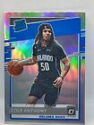 Cole Anthony 2020 Donruss Optic Rated Rookie Silver Prizm Sp #165, Orlando Magic