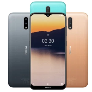 Nokia 2.3 32GB Dual Sim Black Cyan Sand 6.2" 4G Smartphone - Excellent Condition - Afbeelding 1 van 13