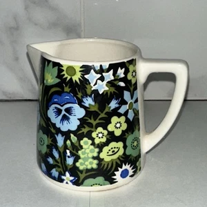 NAPCO WARE CREAMER  FOR  VINTAGE COFFEE & TEA SET MCM FLORAL PATERN JAPAN 1970'S - Picture 1 of 18