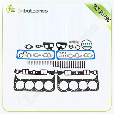Head Gasket Set Head Bolts For Chevy C1500 G10 GMC C/K 1500 1987-1995 5.7L V8 - Image 1 of 4