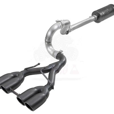 CatBack Exhaust System fits Jeep Wrangler JL 2020-21 aFe Power 49-38073-B — 第 1/4 张图片
