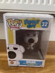 Brian 32 ~ Family Guy ~ Vinilo Funko Pop ~ EXCELENTE ESTADO + PROTECTOR POP GRATIS - Imagen 1 de 6
