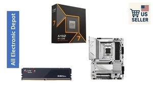 New AMD Ryzen 7 9700X Gigabyte B650 Aorus Elite AX Ice G.Skill 16GB DDR5 6000 - Picture 1 of 1