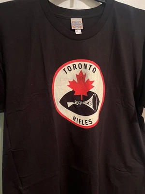 Camiseta Ebbets Field Flannels Vintage XL Toronto Rifles Foto 1 de 4
