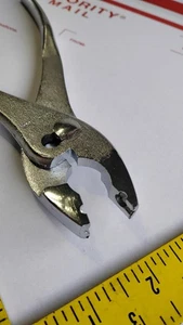 CONTINENTAL A65 C85 C90 O200 AIRCRAFT TOOL PLIERS FOR PUSHROD TUBE CLAMPS USA - Bild 1 von 6