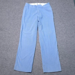 Polo Ralph Lauren Preston Cordhose Herren 33 Blau Gerades Bein Made Italy - Bild 1 von 20