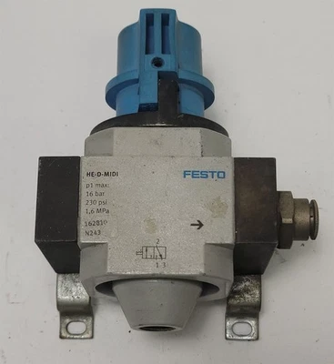 Festo HE-D-MIDI Valve w/ Blocks & Mounts , 16 bar, 230 psi, 1,6 MPa - Image 1 of 4